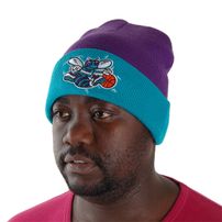 Mitchell &amp; Ness NBA Charlotte Hornets Beanie Purple MN-NBA-EU174 - mitchell-ness-nba-charlotte-hornets-beanie-purple-mn-nba-eu174-9361.thumb_202x202