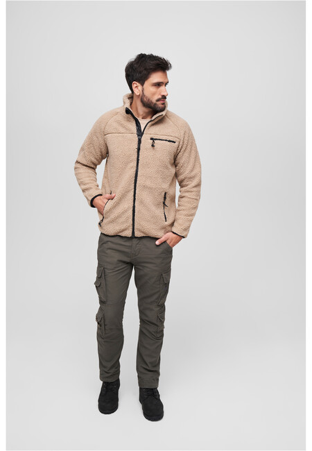 Brandit Teddyfleece Jacket camel - Gangstagroup.de - Hip Store Fashion Online Hop