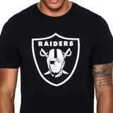 Herren T-Shirt New Era NFL Team Logo Las Vegas Raiders T-shirt Black