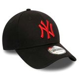 Kappe New Era 9FORTY Essential NY Yankees Black Red Adjustable cap