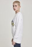 Mr. Tee Ladies Local Planet Crewneck white