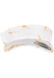 Urban Classics Batik Dye Curved Visor Cap orange/white