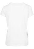 Mr. Tee Ladies Talk To The Hand Box Tee white