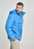 Urban Classics Pull Over Puffer Jacket brightblue