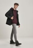 Urban Classics Basic Sweat Hoody redwine