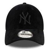 Kappe New Era 9FORTY MLB Cord NY Yankees Black Adjustable cap