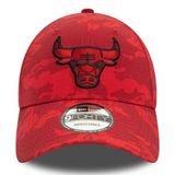 Kappe New Era 9FORTY NBA Tonal Camo AOP Chicago Bulls Red