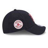 Kappe NEW ERA 9FORTY MLB Team side patch Boston Red Sox Black cap