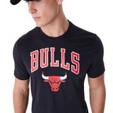 Herren T-Shirt New Era NBA Team Chicago Bulls Regular T-shirt Black