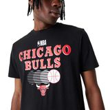 Herren T-Shirt New Era NBA Team Chicago Bulls T-shirt White