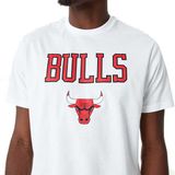 Herren T-Shirt New Era NBA Team Chicago Bulls T-shirt White