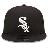 Kappe New Era 9FIFTY MLB Team Side Patch Chicago White Sox Black snapback cap