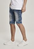 Southpole Biker Denim Shorts md.sand blue