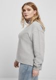 Urban Classics Ladies Oversized High Neck Crew grey