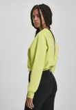 Urban Classics Ladies Oversized Short Raglan Crew frozen yellow