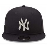 Kappe New Era 9FIFTY MLB Team side patch NY Yankees Navy Grey snapback cap
