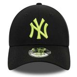 Kappe New Era 9FORTY MLB League Essential NY Yankees Black Neon Green adjustable cap