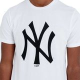 Herren T-Shirt New Era NY Yankees MLB T-Shirt White