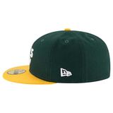Basecap New Era 59Fifty MLB Oakland Athletics Dark Green Fitted cap