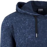 Herren Sweatshirt Urban Classics Random Wash Hoody indigo