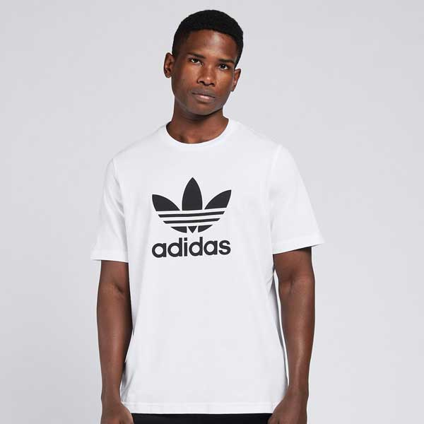Adidas Trefoil Tee White - - Gangstagroup.de Hop Fashion Store Online Hip