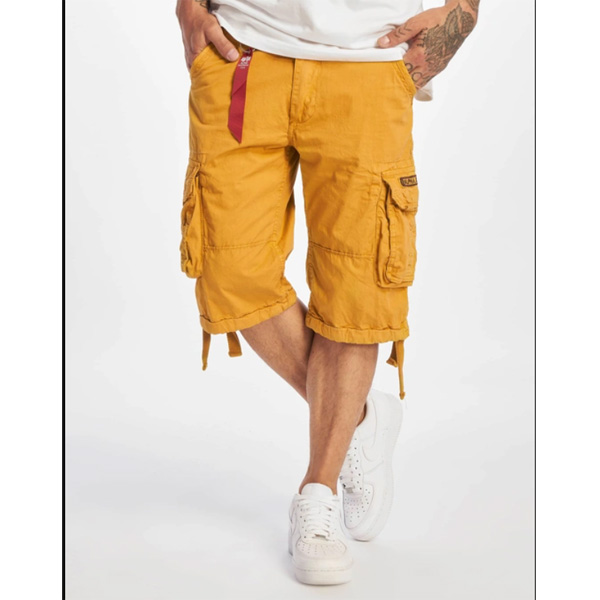 Alpha Industries Jet - Yellow - Gangstagroup.de Hip Store Shorts Fashion Online Hop