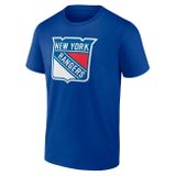 Fanatics Men's Value Essentials Tee New York Rangers blue chip