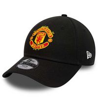 Kinder kappe NEW ERA 9Forty FC Manchester United Black Adjustable cap