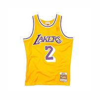 Mitchell & Ness Los Angeles Lakers #2 Derek Fisher Swingman Jersey yellow