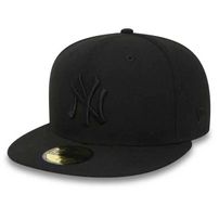 Basecap New Era 59Fifty Black on Black NY Yankees cap