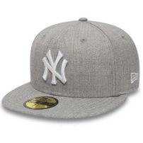 Basecap New Era 59Fifty Essential New York Yankees Heather Grey cap