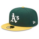 Basecap New Era 59Fifty MLB Oakland Athletics Dark Green Fitted cap