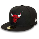 Basecap New Era 59Fifty NBA Essential Chicago Bulls Black Red cap