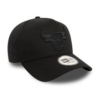 Kappe New Era 9Forty E-Frame Monochrome Chicago Bulls Black Adjustable cap