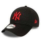 Kappe New Era 9FORTY Essential NY Yankees Black Red Adjustable cap