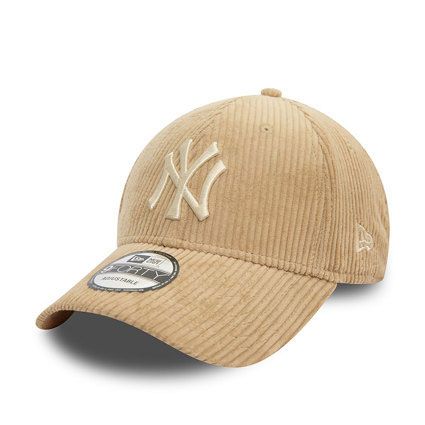 Kappe New Era 9FORTY MLB Cord NY Yankees Beige cap