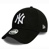 Damen Kappe New Era 9Forty Womens MLB league Essential NY Yankees Black White adjustable cap