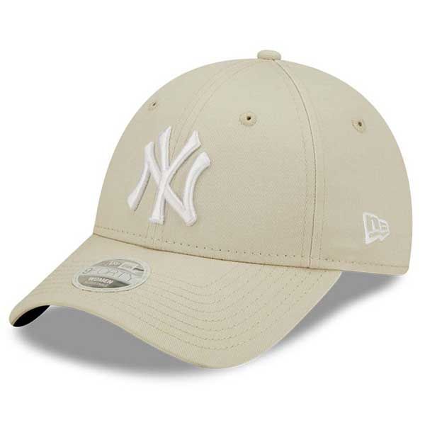 Damen Kappe New Era 9Forty Womens MLB League Essential NY Yankees Cream cap