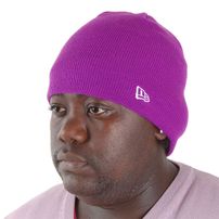 New Era Basic Skull Knit Cap Grape