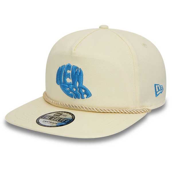 Kappe New Era Neg Historics Logo Golfer White snapback cap
