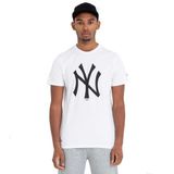 Herren T-Shirt New Era NY Yankees MLB T-Shirt White