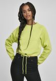 Urban Classics Ladies Oversized Short Raglan Crew frozen yellow