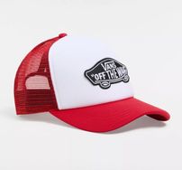 Kappe VANS Classic Classic Patch Curved Bill Trucker  Red