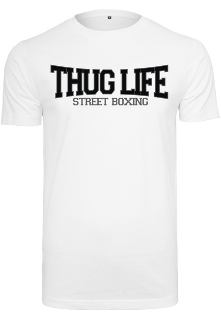 Thug Life Thug Life Street Boxing Tee white - Gangstagroup ...